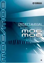 Yamaha M06 Owner'S Manual preview