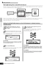 Preview for 66 page of Yamaha M06 Owner'S Manual