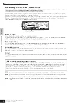 Предварительный просмотр 70 страницы Yamaha M06 Owner'S Manual