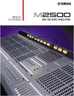 Yamaha M2500-24 Brochure & Specs предпросмотр