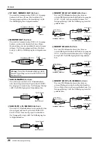 Preview for 125 page of Yamaha M2500 Owner'S Manual