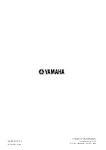 Preview for 143 page of Yamaha M2500 Owner'S Manual