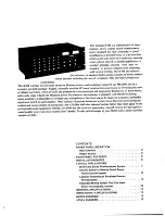 Preview for 2 page of Yamaha M406 Owner'S Manual