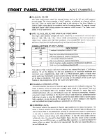 Preview for 4 page of Yamaha M508 Owner'S Manual