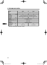 Preview for 84 page of Yamaha MA175 Instructions For Use Manual