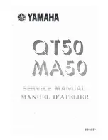 Предварительный просмотр 1 страницы Yamaha MA50 Service Manual