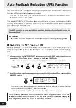 Preview for 22 page of Yamaha Magicstomp Effects Owner'S Manual