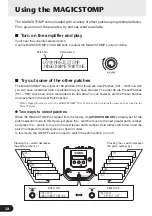 Preview for 12 page of Yamaha MAgicstomp Guitar Effects Professor Owner'S Manual