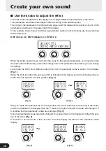 Preview for 14 page of Yamaha MAgicstomp Guitar Effects Professor Owner'S Manual