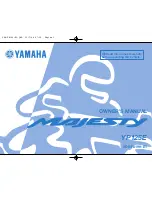 Yamaha MAJESTY YP125E Owner'S Manual preview