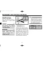 Preview for 38 page of Yamaha MAJESTY YP250A Owner'S Manual