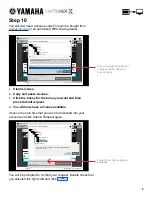 Предварительный просмотр 9 страницы Yamaha maptuner X Quick Step Manual