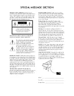 Preview for 3 page of Yamaha Mark IV Operating Manual