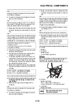 Preview for 359 page of Yamaha MBK MW125 2014 Service Manual