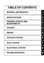 Предварительный просмотр 7 страницы Yamaha MBK X-MAX 300 2017 Service Manual