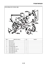 Предварительный просмотр 142 страницы Yamaha MBK X-MAX 300 2017 Service Manual