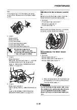 Предварительный просмотр 145 страницы Yamaha MBK X-MAX 300 2017 Service Manual