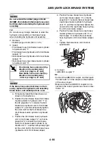 Предварительный просмотр 165 страницы Yamaha MBK X-MAX 300 2017 Service Manual