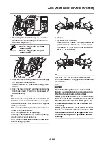 Предварительный просмотр 167 страницы Yamaha MBK X-MAX 300 2017 Service Manual