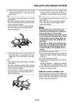 Предварительный просмотр 169 страницы Yamaha MBK X-MAX 300 2017 Service Manual