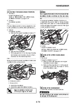 Предварительный просмотр 173 страницы Yamaha MBK X-MAX 300 2017 Service Manual