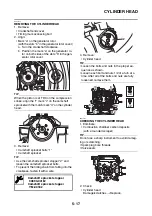 Предварительный просмотр 212 страницы Yamaha MBK X-MAX 300 2017 Service Manual