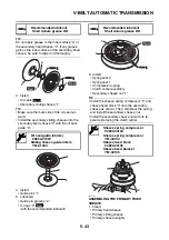 Предварительный просмотр 238 страницы Yamaha MBK X-MAX 300 2017 Service Manual