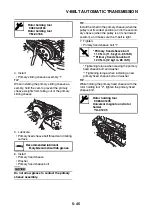 Предварительный просмотр 240 страницы Yamaha MBK X-MAX 300 2017 Service Manual