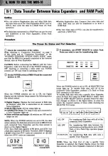 Предварительный просмотр 7 страницы Yamaha MBS-10 User Manual