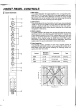 Preview for 4 page of Yamaha MC1203 Operation Manual