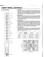 Preview for 4 page of Yamaha MC803 Operation Manual