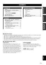 Предварительный просмотр 5 страницы Yamaha MCR-140 Owner'S Manual