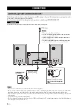 Предварительный просмотр 6 страницы Yamaha MCR-332 Owner'S Manual