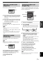 Предварительный просмотр 21 страницы Yamaha MCR-640 Owner'S Manual