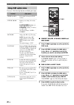 Предварительный просмотр 24 страницы Yamaha MCR-640 Owner'S Manual