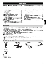 Preview for 75 page of Yamaha mcr-b020 Owner'S Manual