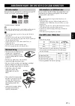 Preview for 95 page of Yamaha mcr-b020 Owner'S Manual