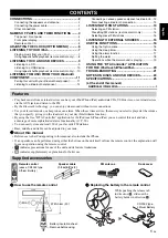 Preview for 3 page of Yamaha MCR-B142 Owner'S Manual