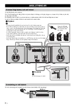 Preview for 82 page of Yamaha MCR-B142 Owner'S Manual