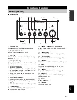 Предварительный просмотр 6 страницы Yamaha MCR-E410 Owner'S Manual