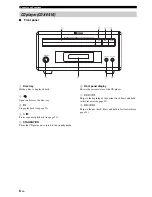 Предварительный просмотр 9 страницы Yamaha MCR-E410 Owner'S Manual