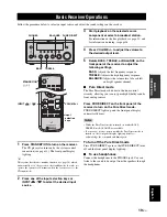 Предварительный просмотр 22 страницы Yamaha MCR-E410 Owner'S Manual