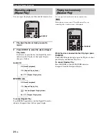 Предварительный просмотр 27 страницы Yamaha MCR-E410 Owner'S Manual