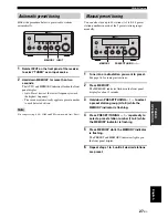 Предварительный просмотр 30 страницы Yamaha MCR-E410 Owner'S Manual