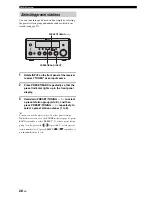 Предварительный просмотр 31 страницы Yamaha MCR-E410 Owner'S Manual