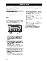 Предварительный просмотр 35 страницы Yamaha MCR-E410 Owner'S Manual