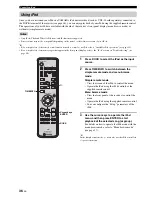 Предварительный просмотр 39 страницы Yamaha MCR-E410 Owner'S Manual