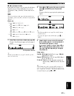 Предварительный просмотр 40 страницы Yamaha MCR-E410 Owner'S Manual