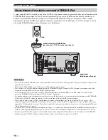 Предварительный просмотр 64 страницы Yamaha MCR-E410 Owner'S Manual