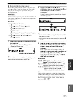 Предварительный просмотр 85 страницы Yamaha MCR-E410 Owner'S Manual